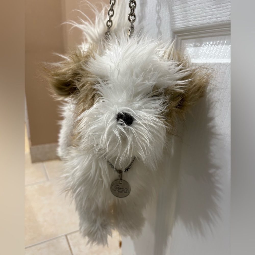 Fluffy Dog-Shaped Shoulder Bag - Picture 8 of 8